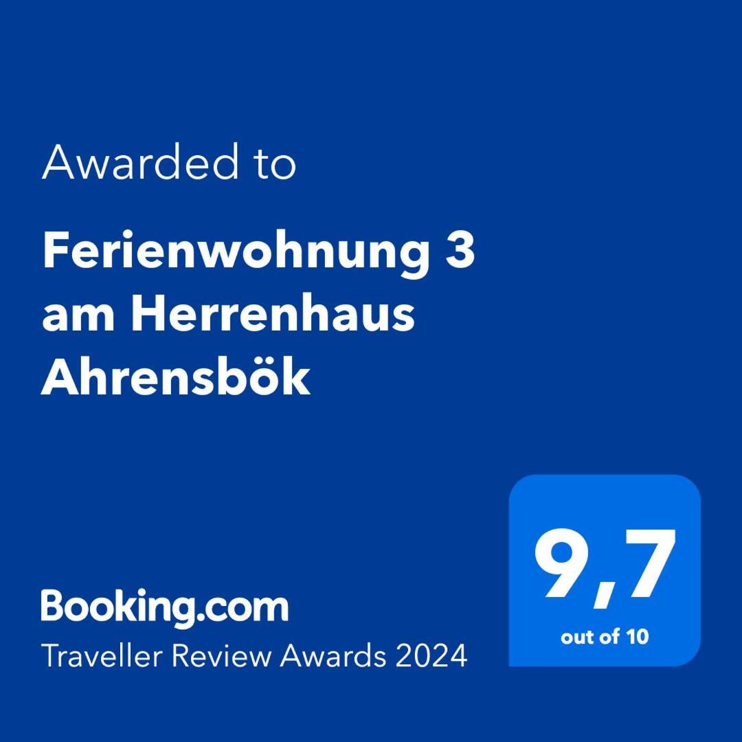 Ferienwohnung 3 Am Herrenhaus Ahrensboek Ahrensbok Экстерьер фото